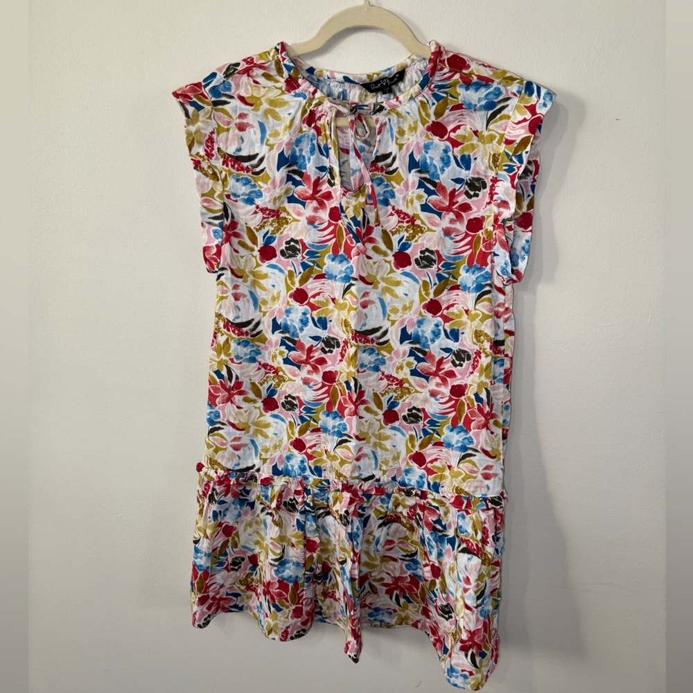Velvet Heart Floral Sleeveless Dress
